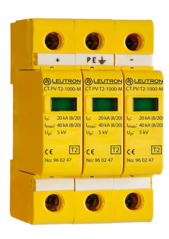Surge arresters for Photovoltaic Installations CT-PV T2